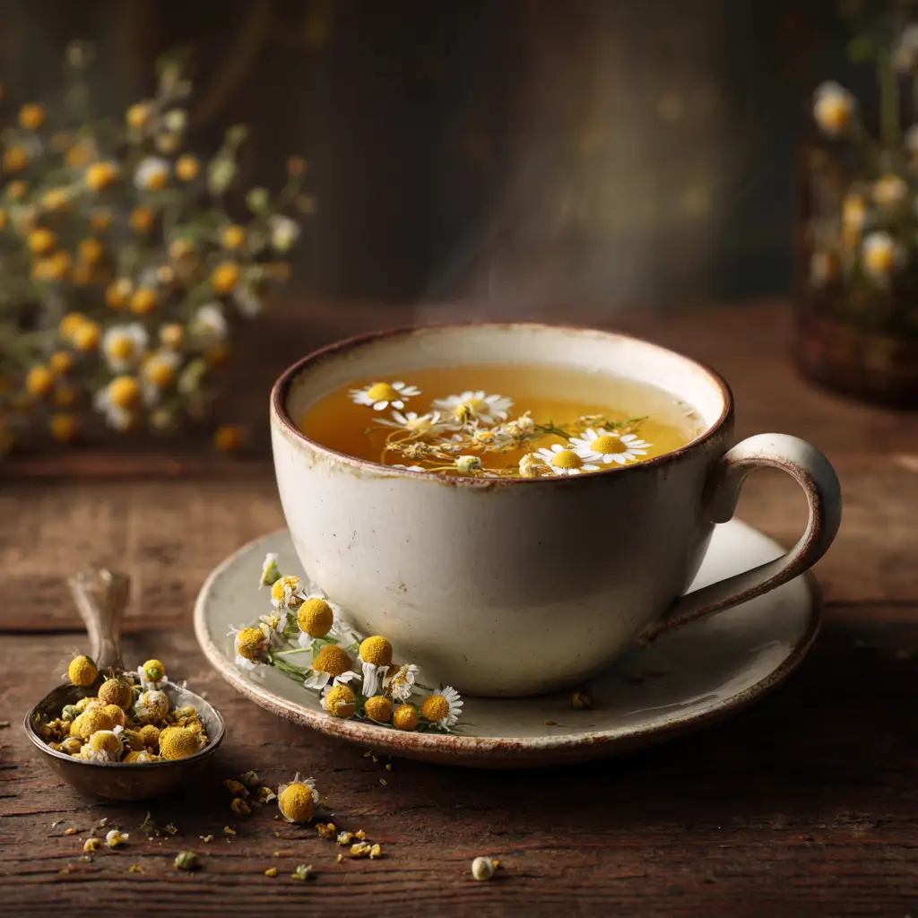 derma brew chamomile tea with berberine