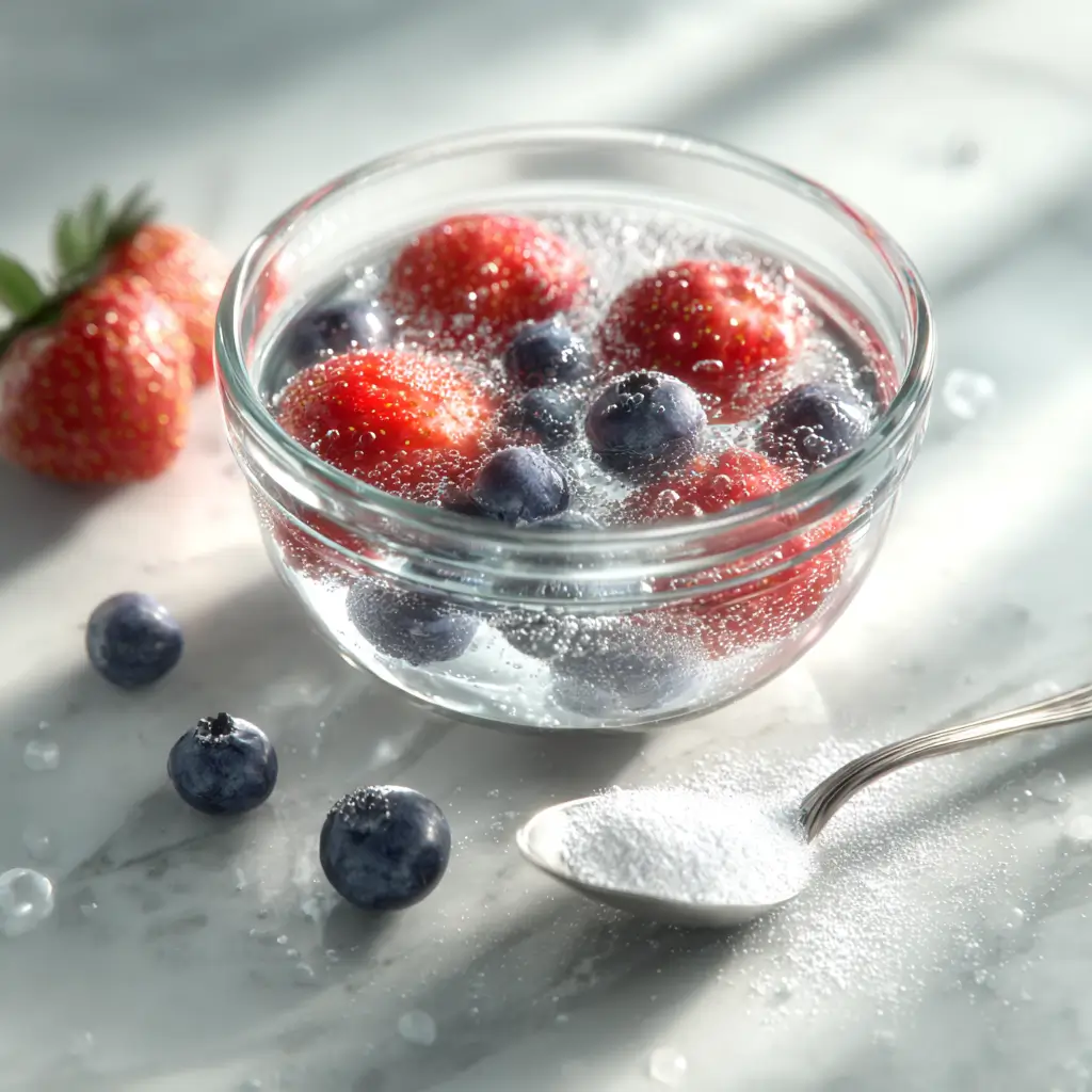 baking soda fruit wash recipe realistic
