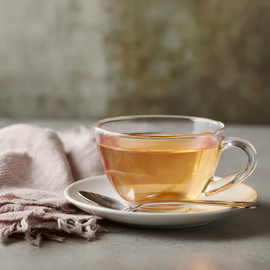 bariatric soft melt gelatin drink served in clear cup