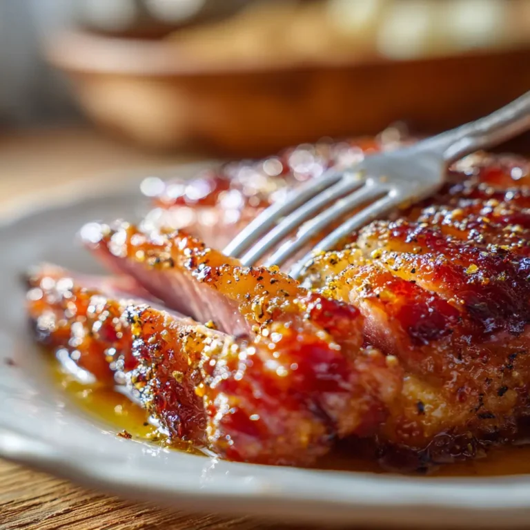 Brown Sugar Glazed Ham