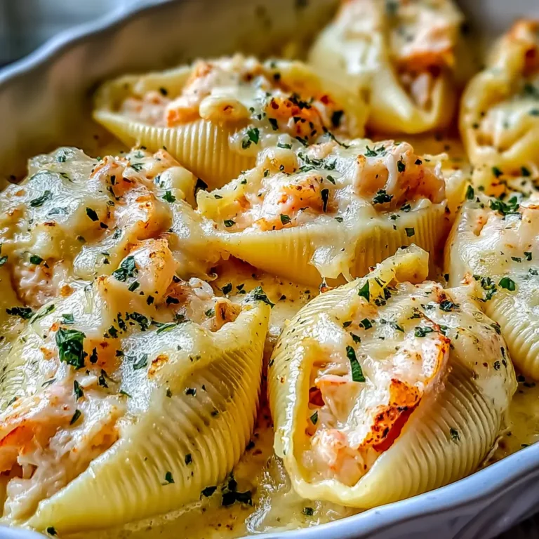 Creamy Seafood Stuffed Shells 1