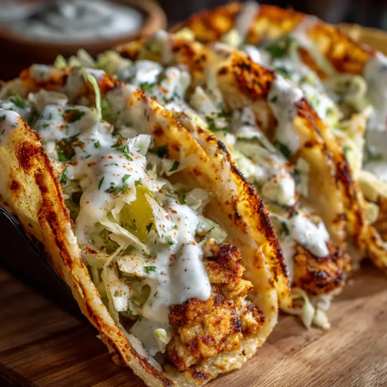 Dill Pickle Ranch Chicken Tacos