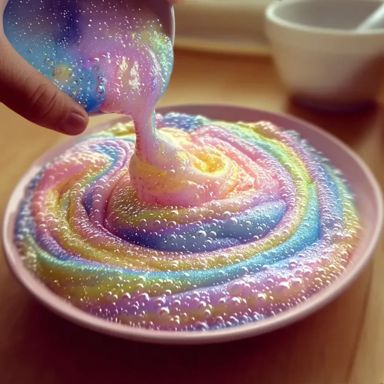 Dish Soap Bubble Dough