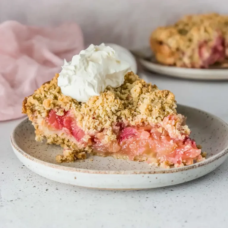 Icelandic Rhubarb Cake