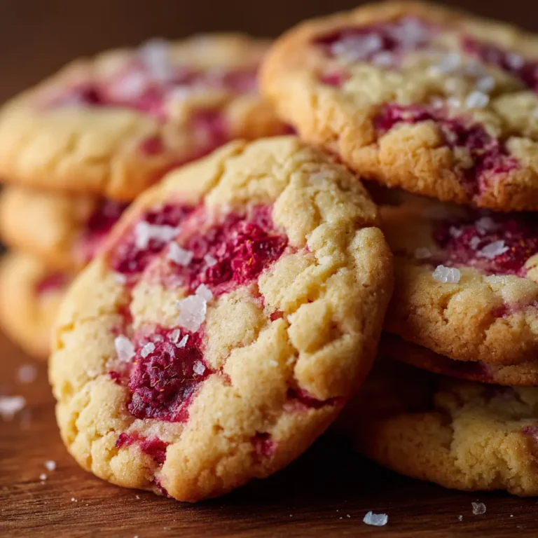 The Best Lemon Raspberry Cookies for Summer